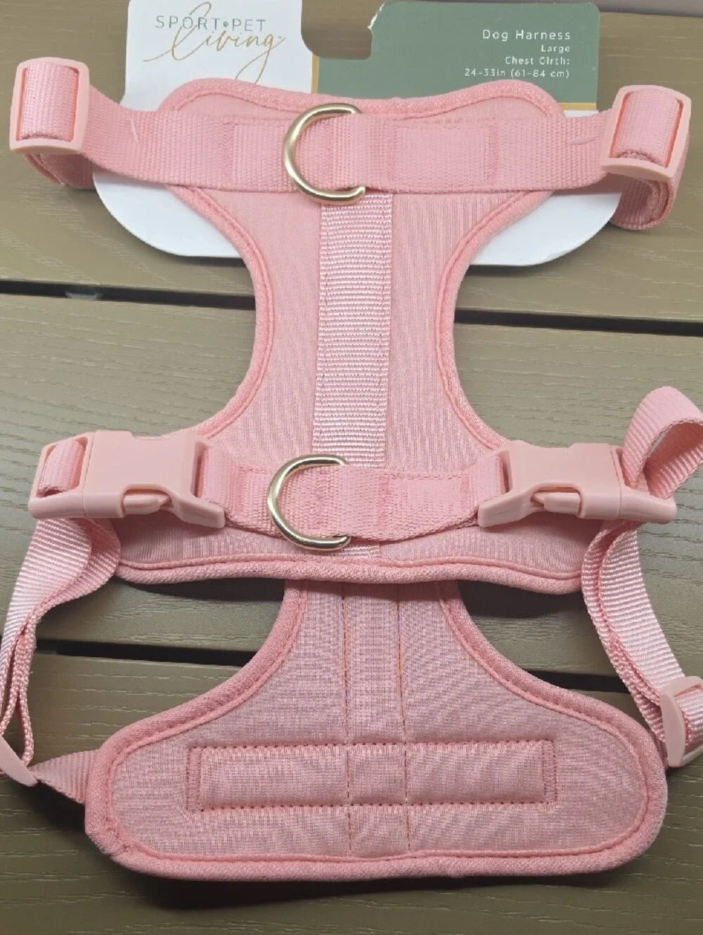 Pink Dog Harness - Large